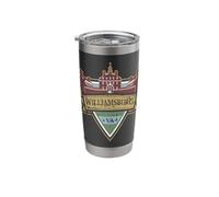 Colonial Williamsburg Virginia Vintage Distressed Design Stainless Steel Insulated Tumbler