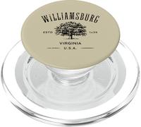 Colonial Williamsburg Virginia Vintage Distressed Style PopSockets PopGrip for MagSafe