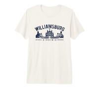 Colonial Williamsburg Virginia Vintage Distressed Style Premium T-Shirt