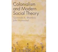 Colonialism and Modern Social Theory