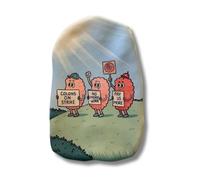 Colons On Strike Stoma Bag Pouch | Humorous Ostomy Cover for Colostomy, Ileostomy & Urostomy | Soft & Stretchy for Comfort, Discretion & Style