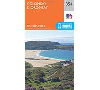 Explorer 354 Colonsay & Oronsay Map With Digital Version One Size