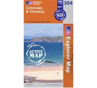Colonsay & Oronsay OS Explorer Map Active 354