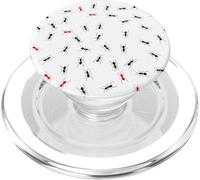 Colony Of Black And Red Ants Design PopSockets PopGrip for MagSafe