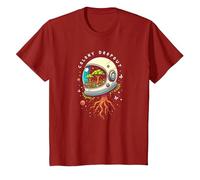 Colony Out of the Colony T-Shirt, Youth, Cranberry Red, Large
