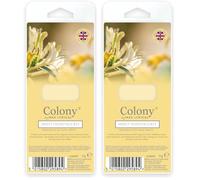 Colony Sweet Honeysuckle Wax Melts, Yellow (Pack of 2)