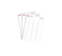 Colop 10 A4 Sheets of Self-Adhesive Printer Label 30 labels per sheet White (153