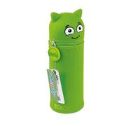 Colop MARKY C169878 Emoji Pencil Case Soft and Durable Silicone Pencil Case Green
