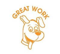 Colop (22 x 22mm) Motivational Stamp Great Work (Single) - 147174