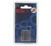 Colop E/10/2 Rep Pads Blue/Red PACK2