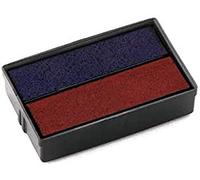 Colop E/10/2 Stamp Pads for S160/L Blue/Red Ref E/10/2 [Pack of 2]
