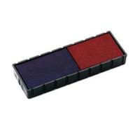 Colop E/12/2 Stamp Pads for S120/WD Blue/Red Ref E/12/2 [Pack of 2]