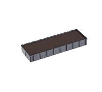 COLOP E/12 Black Replacement Ink Pad - Pack of 2 | 107143 | COLOP Stamp Pad to Fit COLOP S110, S120/13, S120/DD, S120/P, S160/DD