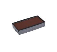 COLOP E/20 Red Replacement Pad - Single | Colop E/20 replacement ink pad; Red ink; slide-in fitting for E/20 self-inking stamps.