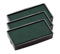 COLOP E/20 Replacement Ink Pads - Pack of 3 E20 Refill Pads Compatible with Printer 20 & Compact 20 Self Inking Stamps (Green)