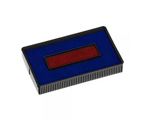 COLOP E/200/2 Blue/Red Replacement Pad - Single | 107108 | 2 Colour pad: Blue & Red | Fits COLOP S260, S226/P