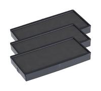 COLOP E/40 Replacement Ink Pads - Pack of 3 E40 Refill Pads Compatible with Printer 40 & Compact 40 Self Inking Stamps (Black)