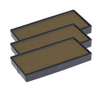 COLOP E/40 Replacement Ink Pads - Pack of 3 E40 Refill Pads Compatible with Printer 40 & Compact 40 Self Inking Stamps (Dry - No Ink)
