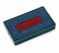 COLOP E/4850 Dual Colour Twin Replacement Ink Pad Red/Blue (Blister Pack) - 131346