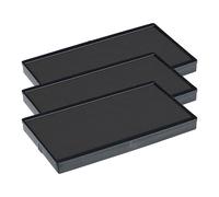 COLOP E/60 Replacement Ink Pads - Pack of 3 E60 Refill Pads Compatible with Printer 60 & Compact 60 Self Inking Stamps (Black)