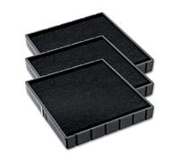 COLOP E/Q43 Replacement Ink Pads - Pack of 3 EQ43 Refill Pads Compatible with Printer Q 43 and Printer Q43 Dater (Black)