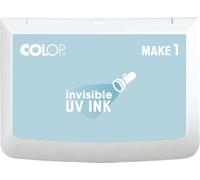 COLOP Make 1 Invisible Ink Stamp Pad, with Non-Toxic Premium Ink, Water-Based Acid-Free (UV)