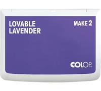 COLOP Make Series, Ink Stamp Pads, with Non-Toxic Premium Ink, Water-Based Acid-Free (Lovable Lavender, Make 2-2-3/4" x 4-1/4")
