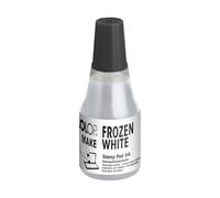 COLOP Make Series Refill Ink for Make Ink Pads, Non-Toxic Premium Ink, Water-Based Acid-Free (Frozen White, .9oz)