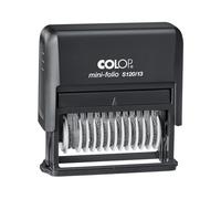COLOP Mini-Folio S 120/13, 13 Digit Numbering Stamp, Number Stamp, Black