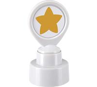 COLOP motivational stamp - Solid gold star - Gold ink | 149869 | Teacher gold star reward school stamper