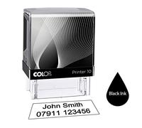 Colop P10 26 x 9mm Personalised Custom Made Self-Inking Business Rubber Stamp