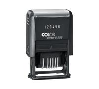 COLOP Printer S 226 6-Digit Ink Pad, Printing Color: Black