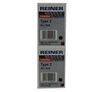 COLOP Reiner B6K Replacement Ink Pad Black (2 Pack)