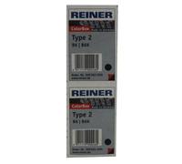 Colop Reiner B6K Replacement Ink Pad Black (Pack of 2) RB6KINK