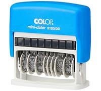 COLOP S120/DD Mini Double Date Stamp | 131983 | x2 4mm Adjustable Dates In One Stamp