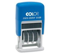 Colop S120 Mini Dater Stamp Self-Inking 12 Years Imprint Ref 14520000, Black, Small, 20x3.8mm