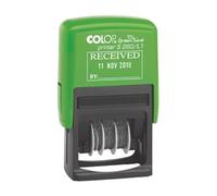 COLOP S260/L1 Green Line Text and Date Stamp RECEIVED