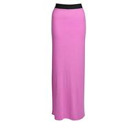 Colop Womens Plain Gypsy Long Jersey Ladies Maxi Skirt Size Uk 8-26 (Baby Pink, 20-22)