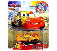 Color 2020 Mattel 1:55 Car Changers Mini Lightning McQueen, 1 Pack, MATTEL CARS COLOR CHANGERS 1 PACK Disney Pixar Movie Character