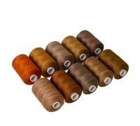 Color 402 Hand Sewing Thread 1000 Yards Machine DIY Home 10 Set(A1)
