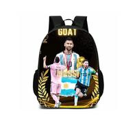 (Color 9) Messi Football Anime Cartoon Character Student Backpack Schooling Kids For