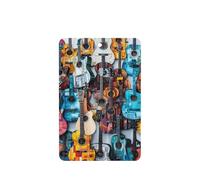Color Acoustic And Guitars Printing 10 Pieces Air Freshener Cards,Car Scented Hanging Air Freshener Fragrant Sheets For Car Use