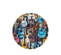 Color Acoustic And Guitars Printing 10 Pieces Air Freshener Cards,Car Scented Hanging Air Freshener Fragrant Sheets For Car Use