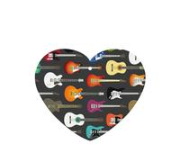 Color Acoustic And Guitars Printing Fashion Car Air Freshener Cards 10 Pcs Car Scented Hanging Sheets