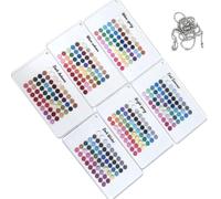 Color Analysis Cards Seasonal Palette Set with 6 Acrylic