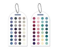 Color Analysis Template Cards - Acrylic Color Matching Guide Set
