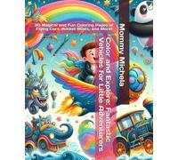 Color and Explore: Fantastic Vehicles for Little Adventurers: 30 Magical and Fun Coloring Pages of Flying Cars, Rocket Boats, and More!