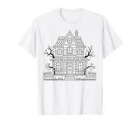 Color and Paint Your own Haunted House T-Shirt