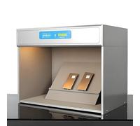 Color Assessment Cabinet, 4/5/6 Light Sources Color Matching Light Box for Textile, Printing, Toy, Dyeing Lab Use