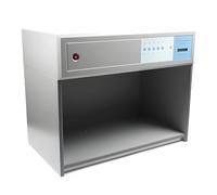 Color Assessment Cabinet with 4 Light Sources for Textile Printing Dyeing, Professional Color Matching Box for Materials Evaluation